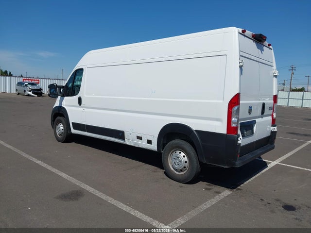 2023 Ram Promaster 2500 High Roof 159 Wb მანქანა იყიდება აუქციონზე, vin: 3C6LRVDG9PE571731, აუქციონის ნომერი: 45200416