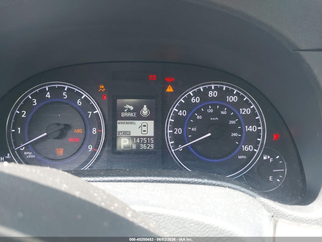 45200452 :رقم المزاد ، JN1CV6AP9BM502663 vin ، 2011 Infiniti G37 Journey مزاد بيع