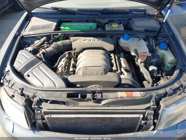 2005 Audi A4 3.0 მანქანა იყიდება აუქციონზე, vin: WAULT68E85A045841, აუქციონის ნომერი: 45200458