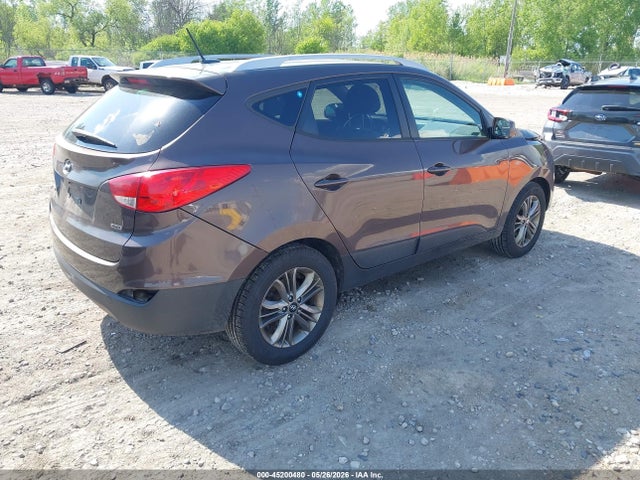 2015 Hyundai Tucson Se მანქანა იყიდება აუქციონზე, vin: KM8JUCAG7FU999087, აუქციონის ნომერი: 45200480