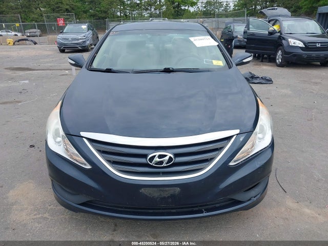 2014 Hyundai Sonata Gls მანქანა იყიდება აუქციონზე, vin: 5NPEB4AC3EH870075, აუქციონის ნომერი: 45200524