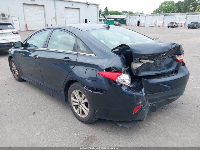 2014 Hyundai Sonata Gls მანქანა იყიდება აუქციონზე, vin: 5NPEB4AC3EH870075, აუქციონის ნომერი: 45200524