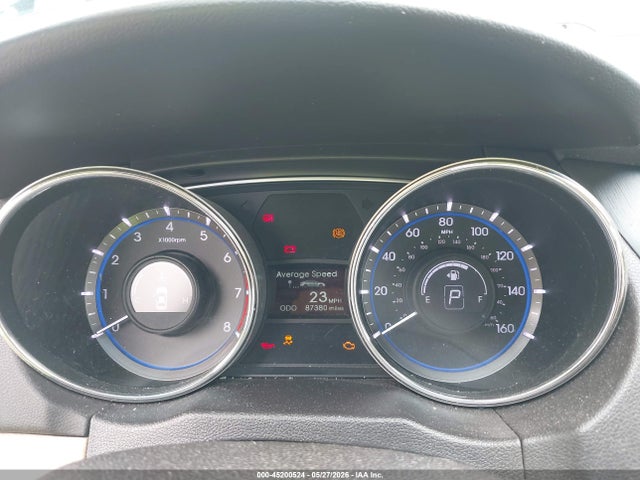 2014 Hyundai Sonata Gls მანქანა იყიდება აუქციონზე, vin: 5NPEB4AC3EH870075, აუქციონის ნომერი: 45200524