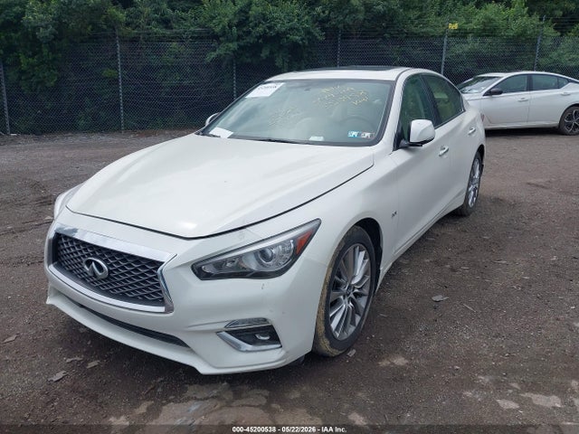 Продажа на аукционе авто 2019 Infiniti Q50 3.0t Luxe, vin: JN1EV7AR8KM553958, номер лота: 45200538
