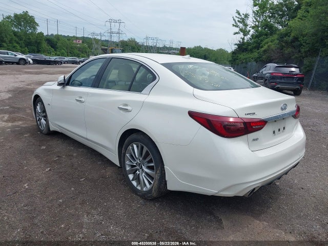 Продажа на аукционе авто 2019 Infiniti Q50 3.0t Luxe, vin: JN1EV7AR8KM553958, номер лота: 45200538