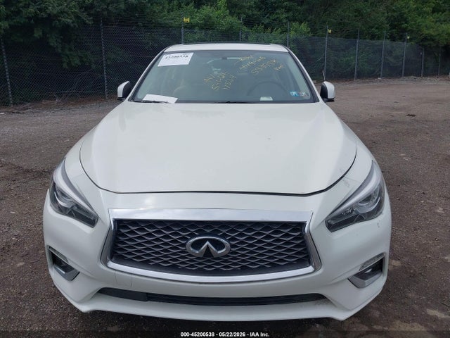Продажа на аукционе авто 2019 Infiniti Q50 3.0t Luxe, vin: JN1EV7AR8KM553958, номер лота: 45200538