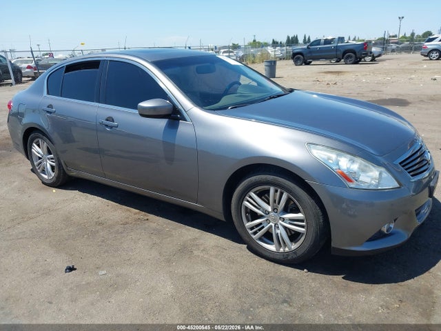 2012 Infiniti G37 Journey მანქანა იყიდება აუქციონზე, vin: JN1CV6AP9CM627759, აუქციონის ნომერი: 45200545