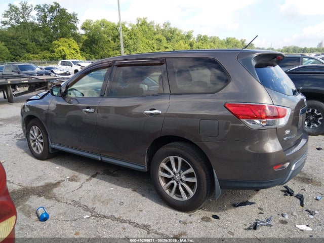 2015 Nissan Pathfinder S მანქანა იყიდება აუქციონზე, vin: 5N1AR2MN0FC609667, აუქციონის ნომერი: 45200631