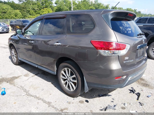 2015 Nissan Pathfinder S მანქანა იყიდება აუქციონზე, vin: 5N1AR2MN0FC609667, აუქციონის ნომერი: 45200631