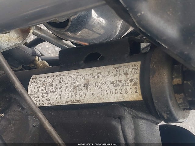 Продаж на аукціоні авто 1982 Yamaha Xj650, vin: JYA5N8006CA002612, номер лоту: 45200674