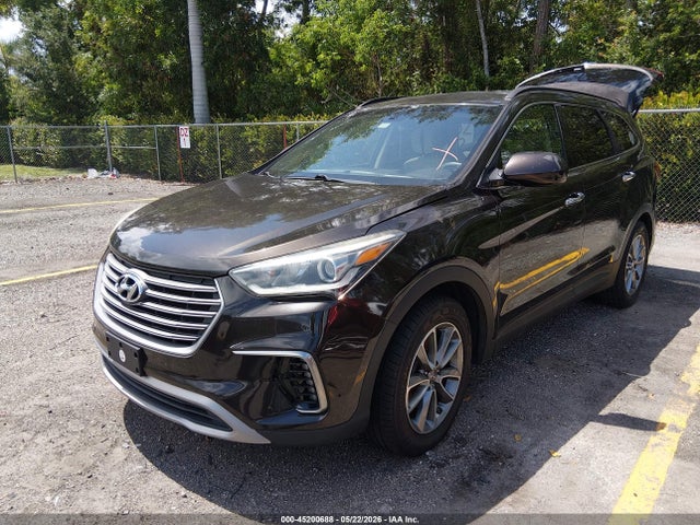 2017 Hyundai Santa Fe Se მანქანა იყიდება აუქციონზე, vin: KM8SM4HF9HU195318, აუქციონის ნომერი: 45200688
