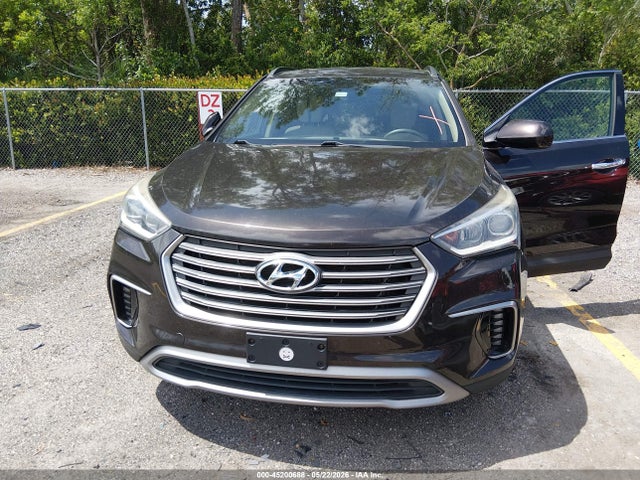 2017 Hyundai Santa Fe Se მანქანა იყიდება აუქციონზე, vin: KM8SM4HF9HU195318, აუქციონის ნომერი: 45200688