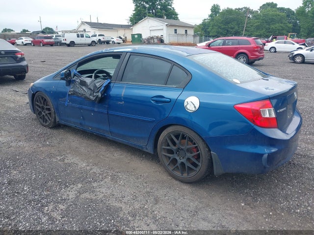 2012 Honda Civic Ex მანქანა იყიდება აუქციონზე, vin: 2HGFB2F89CH536041, აუქციონის ნომერი: 45200711