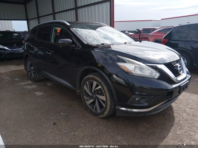 Продажа на аукционе авто 2018 Nissan Murano Platinum, vin: 5N1AZ2MG9JN168409, номер лота: 45200737