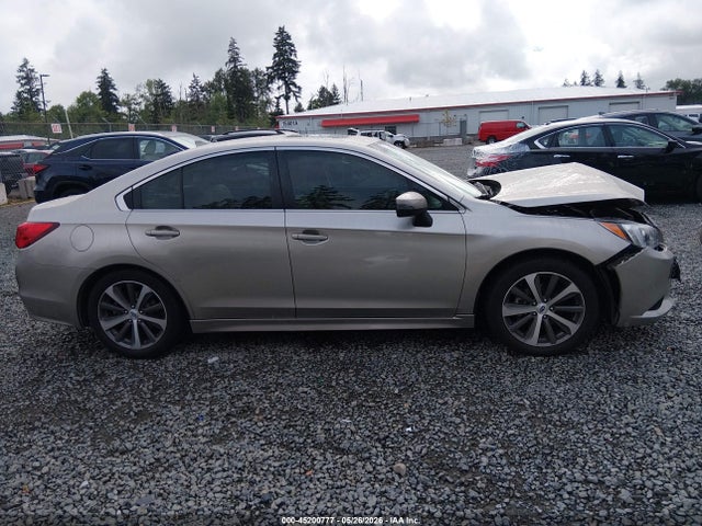 2016 Subaru Legacy 2.5i Limited მანქანა იყიდება აუქციონზე, vin: 4S3BNAN65G3037891, აუქციონის ნომერი: 45200777