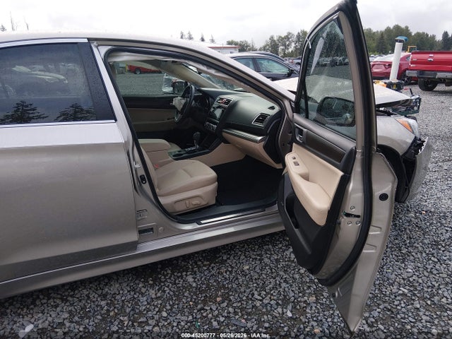 2016 Subaru Legacy 2.5i Limited მანქანა იყიდება აუქციონზე, vin: 4S3BNAN65G3037891, აუქციონის ნომერი: 45200777