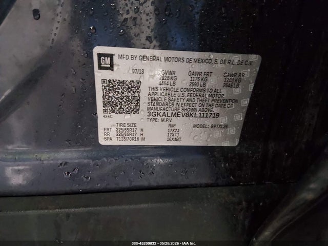 GMC Terrain Sle 2019 3GKALMEV8KL111719 Image 9
