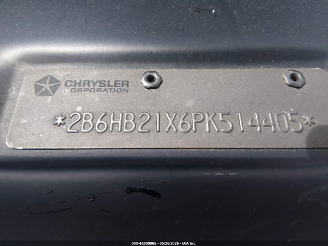 Aukcja sprzedaży 1993 Dodge Ram Van B250, vin: 2B6HB21X6PK514405, numer aukcji: 45200865