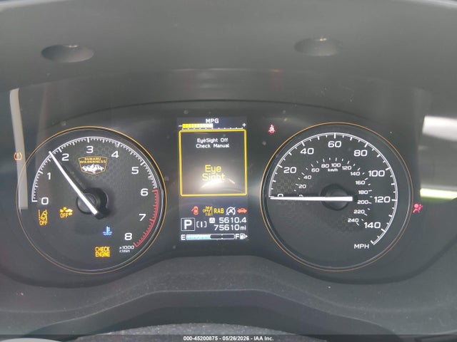 2022 Subaru Forester Wilderness მანქანა იყიდება აუქციონზე, vin: JF2SKAMC1NH467113, აუქციონის ნომერი: 45200875