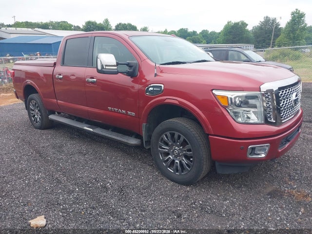 2016 Nissan Titan Xd Platinum Reserve Diesel მანქანა იყიდება აუქციონზე, vin: 1N6BA1F20GN503350, აუქციონის ნომერი: 45200952