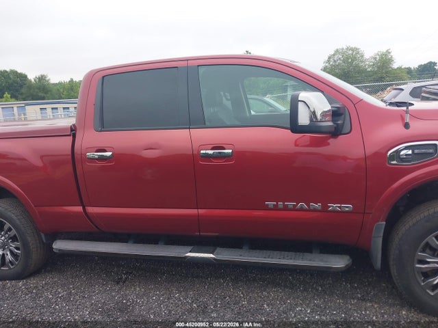 2016 Nissan Titan Xd Platinum Reserve Diesel მანქანა იყიდება აუქციონზე, vin: 1N6BA1F20GN503350, აუქციონის ნომერი: 45200952