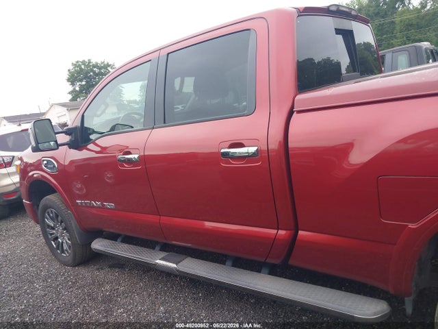 2016 Nissan Titan Xd Platinum Reserve Diesel მანქანა იყიდება აუქციონზე, vin: 1N6BA1F20GN503350, აუქციონის ნომერი: 45200952