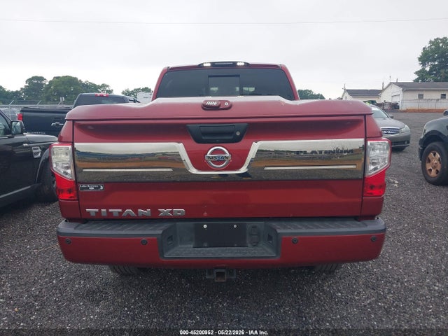 2016 Nissan Titan Xd Platinum Reserve Diesel მანქანა იყიდება აუქციონზე, vin: 1N6BA1F20GN503350, აუქციონის ნომერი: 45200952
