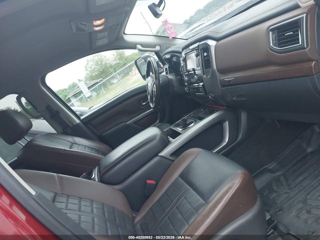 2016 Nissan Titan Xd Platinum Reserve Diesel მანქანა იყიდება აუქციონზე, vin: 1N6BA1F20GN503350, აუქციონის ნომერი: 45200952