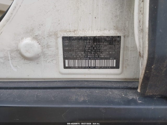 Aukcja sprzedaży 2013 Subaru Outback 2.5i Limited, vin: 4S4BRBKC3D3292261, numer aukcji: 45200978