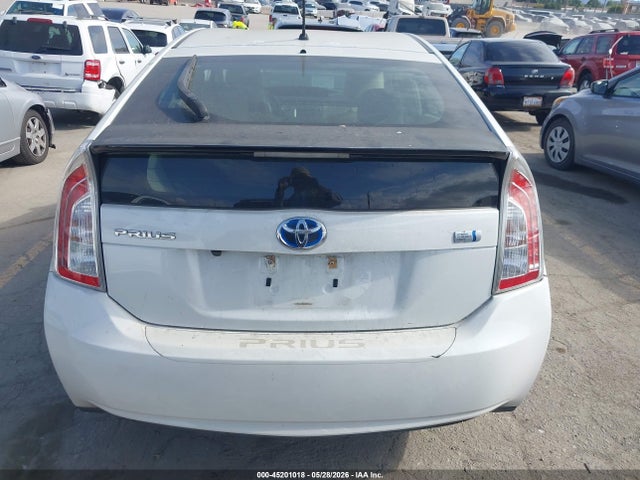 2012 Toyota Prius Two მანქანა იყიდება აუქციონზე, vin: JTDKN3DU8C1492820, აუქციონის ნომერი: 45201018