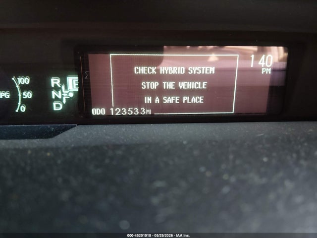2012 Toyota Prius Two მანქანა იყიდება აუქციონზე, vin: JTDKN3DU8C1492820, აუქციონის ნომერი: 45201018