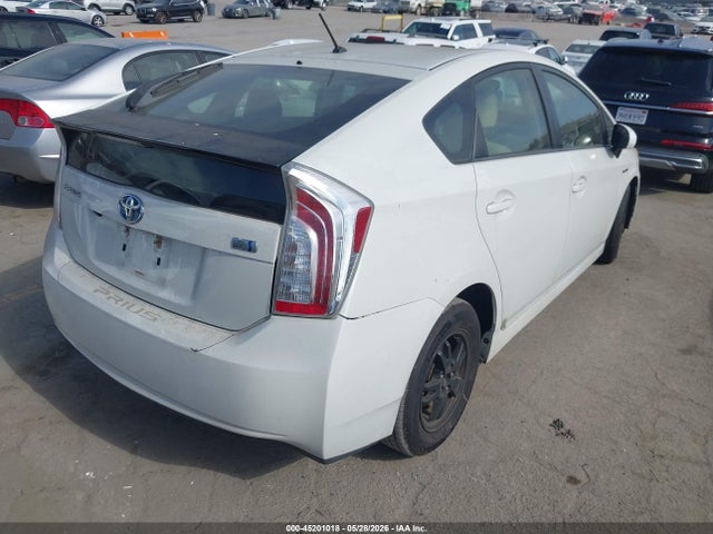 2012 Toyota Prius Two მანქანა იყიდება აუქციონზე, vin: JTDKN3DU8C1492820, აუქციონის ნომერი: 45201018