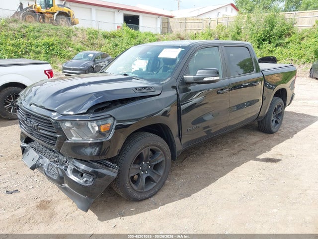 45201085 :رقم المزاد ، 1C6SRFFT1LN153875 vin ، 2020 Ram 1500 Big Horn  4x4 5'7 Box مزاد بيع