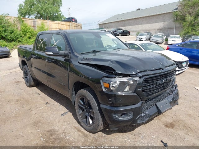 45201085 :رقم المزاد ، 1C6SRFFT1LN153875 vin ، 2020 Ram 1500 Big Horn  4x4 5'7 Box مزاد بيع