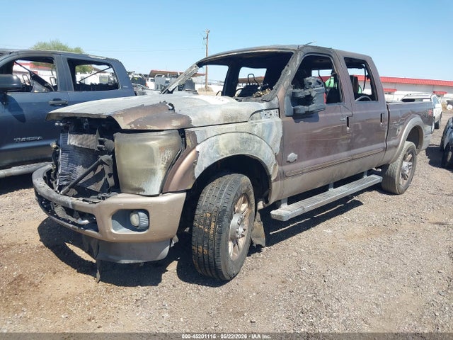 Продажа на аукционе авто 2011 Ford F-250 Lariat, vin: 1FT7W2BTXBED03177, номер лота: 45201115