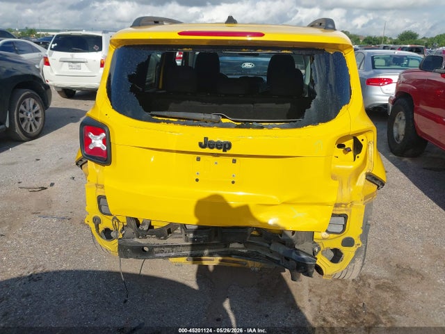 Aukcja sprzedaży 2017 Jeep Renegade Altitude Fwd, vin: ZACCJABBXHPG59644, numer aukcji: 45201124
