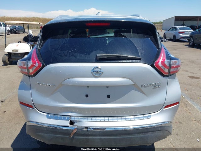 5N1AZ2MHXFN214197 Nissan Murano Platinum