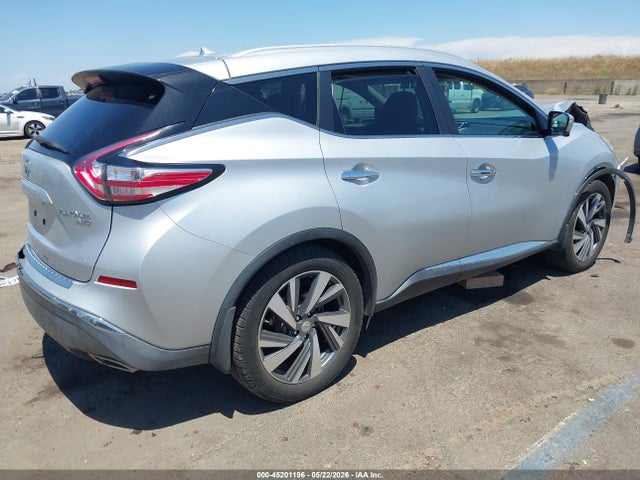 5N1AZ2MHXFN214197 Nissan Murano Platinum