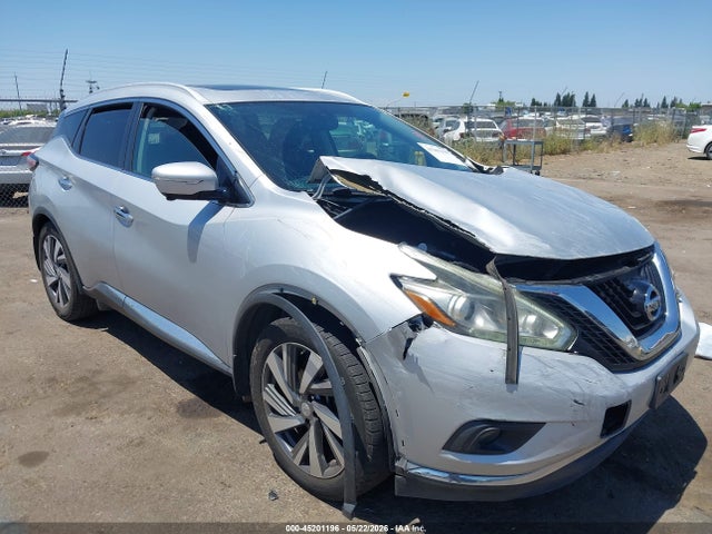 5N1AZ2MHXFN214197 Nissan Murano Platinum