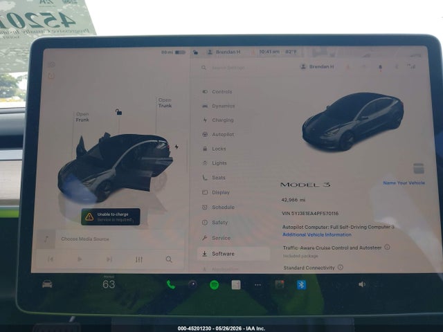 Tesla Model 3 Rear-wheel Drive 2023 5YJ3E1EA4PF570116 Image 18
