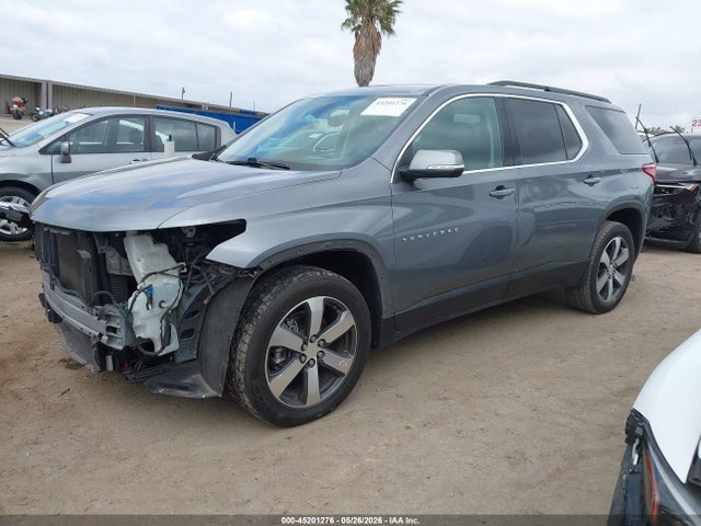 45201276 :رقم المزاد ، 1GNERHKW1MJ131358 vin ، 2021 Chevrolet Traverse Fwd Lt Leather مزاد بيع