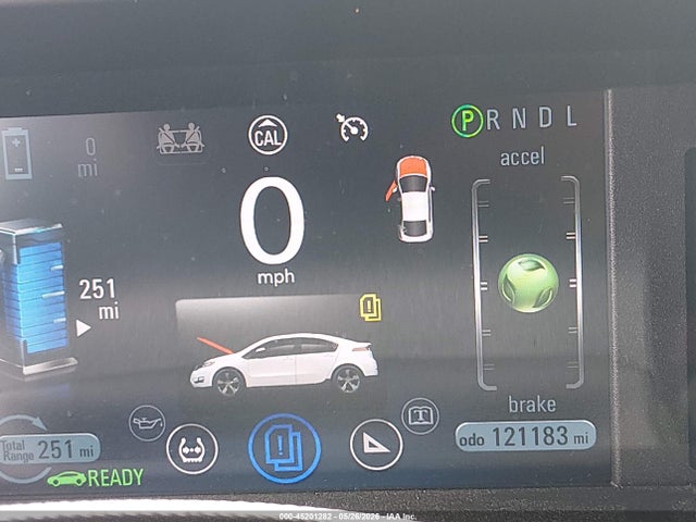 2013 Chevrolet Volt მანქანა იყიდება აუქციონზე, vin: 1G1RC6E4XDU117055, აუქციონის ნომერი: 45201282