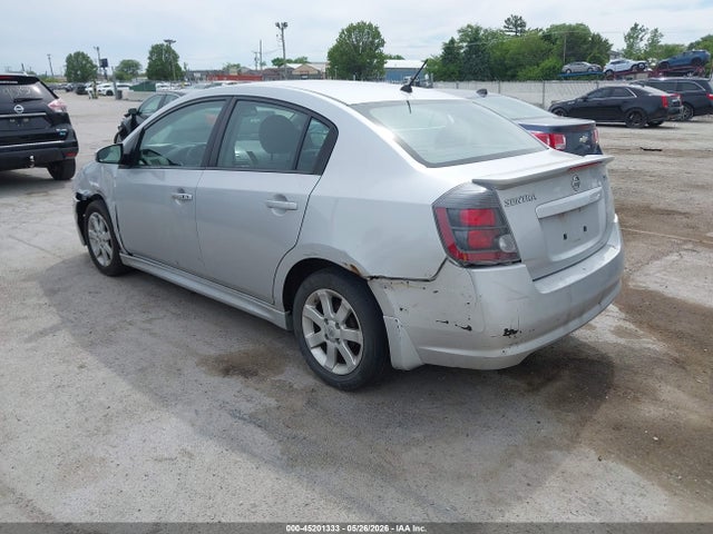 Продажа на аукционе авто 2011 Nissan Sentra 2.0sr, vin: 3N1AB6AP1BL708571, номер лота: 45201333