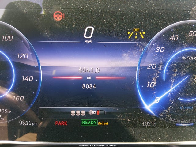 45201334 :رقم المزاد ، 4JGGM1CB0SA065316 vin ، 2025 Mercedes-benz Eqe 350 Suv 4matic مزاد بيع