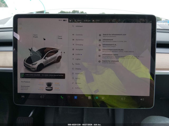 Продажа на аукционе авто 2023 Tesla Model Y, vin: 7SAYGDEE3PA076219, номер лота: 45201339