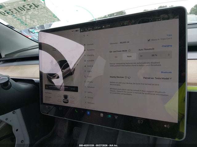Продажа на аукционе авто 2023 Tesla Model Y, vin: 7SAYGDEE3PA076219, номер лота: 45201339