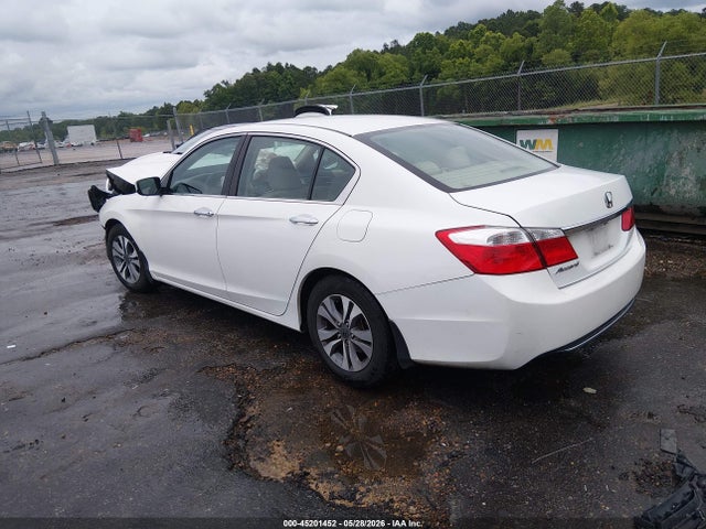 Auction sale of the 2014 Honda Accord Lx, vin: 1HGCR2F39EA249559, lot number: 45201452