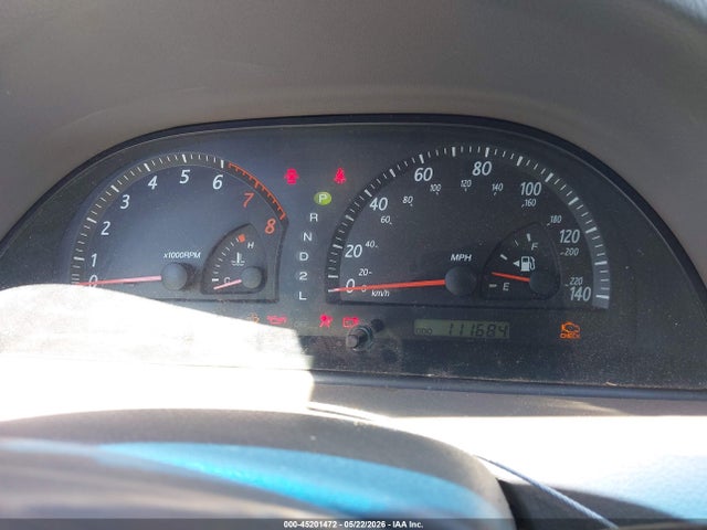 2002 Toyota Camry Le მანქანა იყიდება აუქციონზე, vin: 4T1BE32K72U534226, აუქციონის ნომერი: 45201472