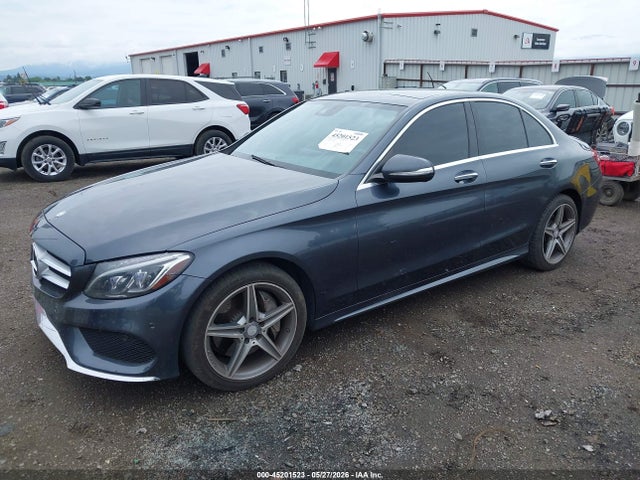 2015 Mercedes-benz C 300 Sport 4matic მანქანა იყიდება აუქციონზე, vin: 55SWF4KB0FU020160, აუქციონის ნომერი: 45201523