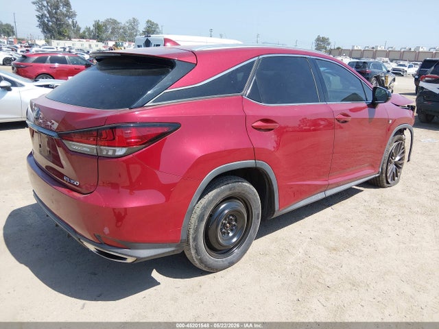45201548 :رقم المزاد ، 2T2YZMDA2LC229059 vin ، 2020 Lexus Rx 350 F Sport Performance مزاد بيع